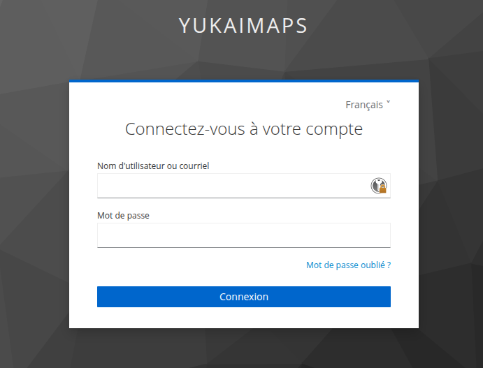 Formulaire de connexion