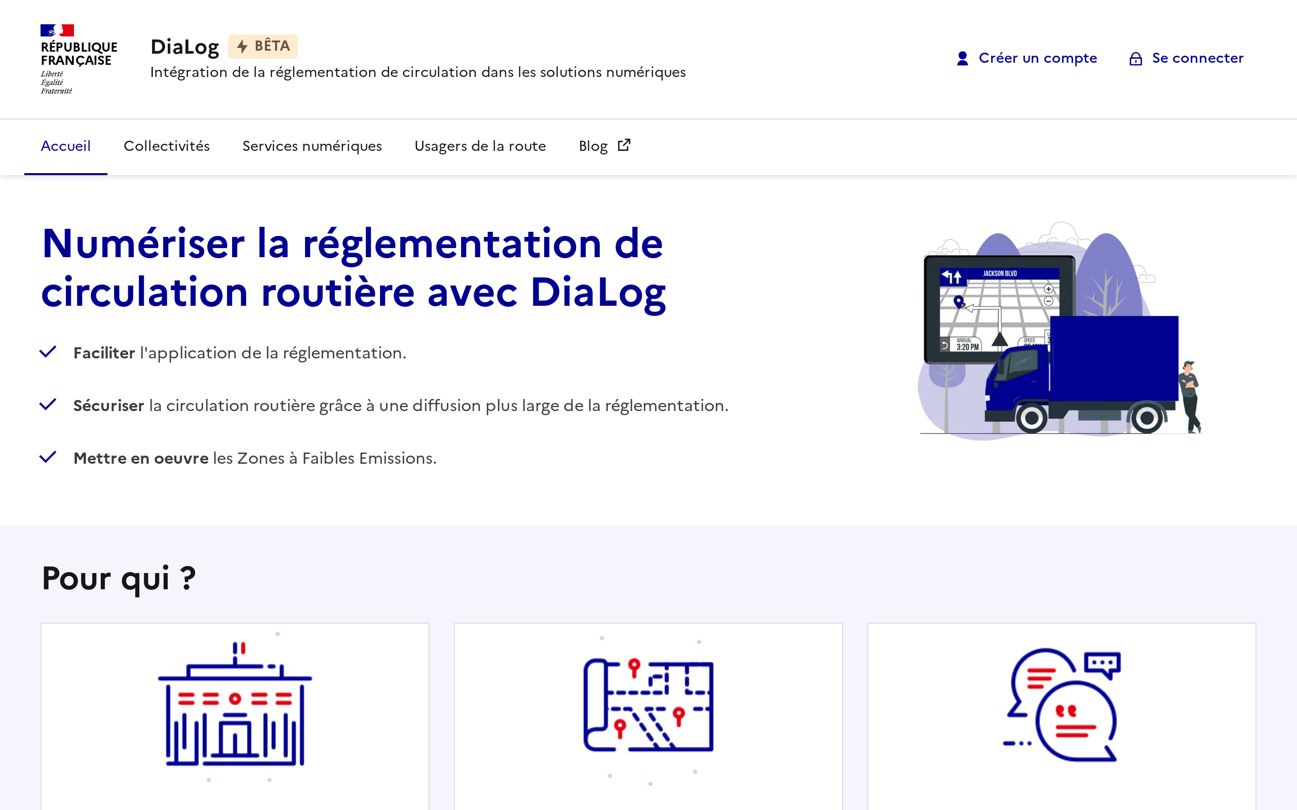 Copie d'écran de https://dialog.beta.gouv.fr